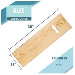 Wooden Transfer and Glide Board for Mobility