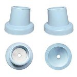 Shower Chair Replacement Feet with Non-Skid Base