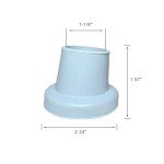 Shower Chair Replacement Feet with Non-Skid Base