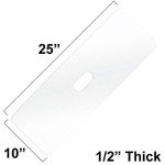 25-Inch Plastic Transfer Board with Handles