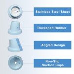 Shower Chair Replacement Feet with Non-Skid Base