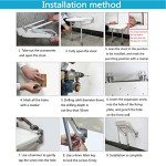 Folding Shower Seat - Wall-Mounted Bath Bench