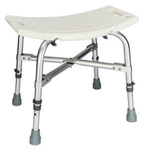 Heavy-Duty Medical Shower Chair with 6 Heights