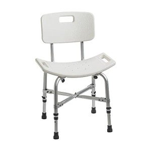 Drive Medical Deluxe Bariatric Shower Chair - White