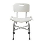 Drive Medical Deluxe Bariatric Shower Chair - White