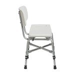 Drive Medical Deluxe Bariatric Shower Chair - White