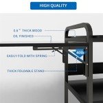3-Tier Foldable Rolling Heat Press Machine Stand