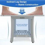KingPavonini Waterproof Shower Bench and Seat
