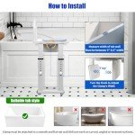 Adjustable Shower Transfer Chair with Handrail