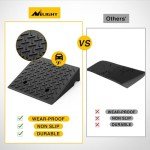 Heavy Duty Rubber Curb Ramps for Vehicles