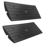 Heavy Duty 4ft Rubber Curb Ramps for Vehicles