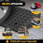 Heavy Duty Rubber Curb Ramps for Vehicles