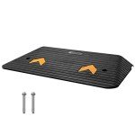 VEVOR 3" Rubber Wheelchair Ramp - Non-Slip Surface
