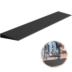 Nuvium 1" Adjustable Wheelchair Threshold Ramp