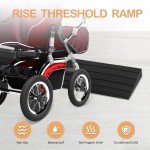 Self-Adhesive Rubber Door Ramps for Wheelchairs