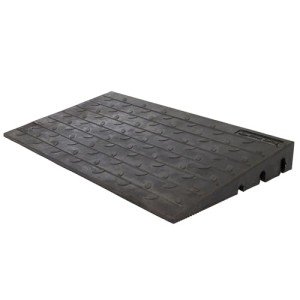 Silver Spring 4" Rubber Threshold Ramp for Mobility