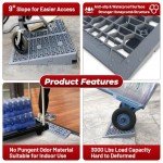 ROBLOCK 2-Inch Rise Wheelchair Ramps - 2 Pack