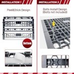 ROBLOCK 2-Inch Rise Wheelchair Ramps - 2 Pack