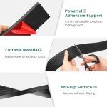 Self-Adhesive Rubber Door Threshold Ramps for Wheelchairs