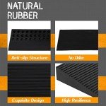 BeckTour 1.5'' Rubber Threshold Ramp for Wheelchairs