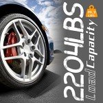 BeckTour 1.5'' Rubber Threshold Ramp for Wheelchairs