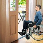 Vinyl Threshold Ramp 36-Inch for Doorways