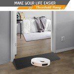 BeckTour 1.5'' Rubber Threshold Ramp for Wheelchairs