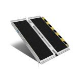 Portable 3-Foot Aluminum Wheelchair Ramp
