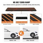VEVOR Heavy-Duty Rubber Curbs Ramp for Vehicles