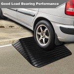 Candockway 3" Threshold Wheelchair Ramp - Portable, Non-Slip