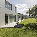 CINNYE 4" Solid Rubber Wheelchair Threshold Ramp