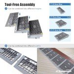 Modular Wheelchair Threshold Ramps - 2 Pack