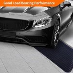 BESEA 2.5" Rubber Wheelchair Threshold Ramp, 3.6ft