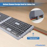 Modular Wheelchair Threshold Ramps - 2 Pack