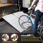 2FT Portable Folding Wheelchair Ramp for Doorways