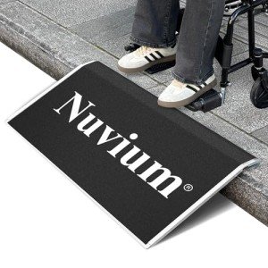 Portable Anti-Slip Threshold Ramp for Wheelchairs