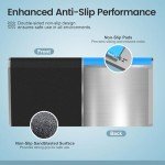 Portable Anti-Slip Threshold Ramp for Wheelchairs