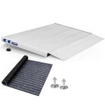 UOKRR Portable Aluminum Wheelchair Threshold Ramp