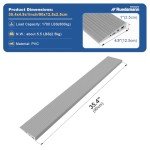 Ruedamann 1" PVC Threshold Ramp for Doorways