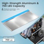 Portable Anti-Slip Threshold Ramp for Wheelchairs