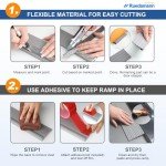 Ruedamann 1" PVC Threshold Ramp for Doorways