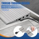 Ruedamann 1" PVC Threshold Ramp for Doorways