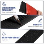 Adjustable Rubber Door Threshold Ramp for Wheelchairs