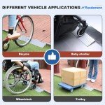 Ruedamann 1" PVC Threshold Ramp for Doorways