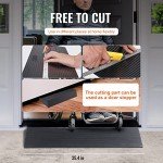 VEVOR Cuttable 1.6" Threshold Ramp for Wheelchairs