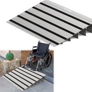 Nuvium 5" Portable Aluminum Wheelchair Ramp