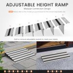 Nuvium 5" Portable Aluminum Wheelchair Ramp