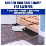 Adjustable 1" Rubber Wheelchair Threshold Ramp