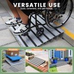 Nuvium 5" Portable Aluminum Wheelchair Ramp