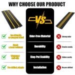 Heavy Duty Rubber Car Ramp - 44000lbs Capacity